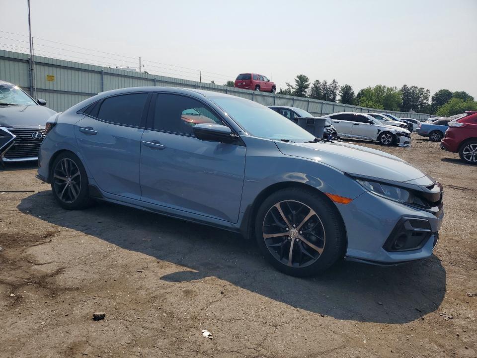 Photo 4 from auction – 2021 HONDA CIVIC with VIN SHHFK7H40MU201892
