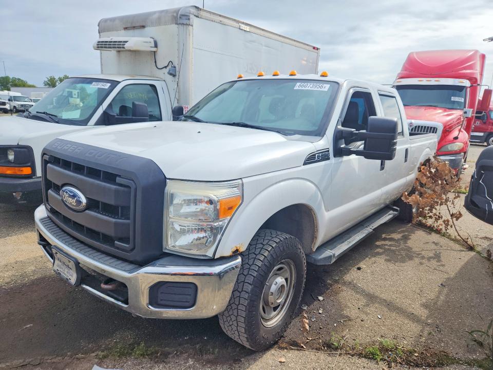 FORD F250 2011 with VIN 1FT7W2B60BEC06614 - Photo from auction