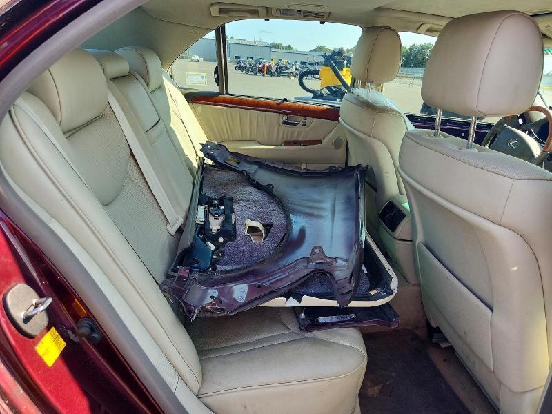 Photo 10 from auction – 2006 LEXUS LS with VIN JTHBN36F065047076