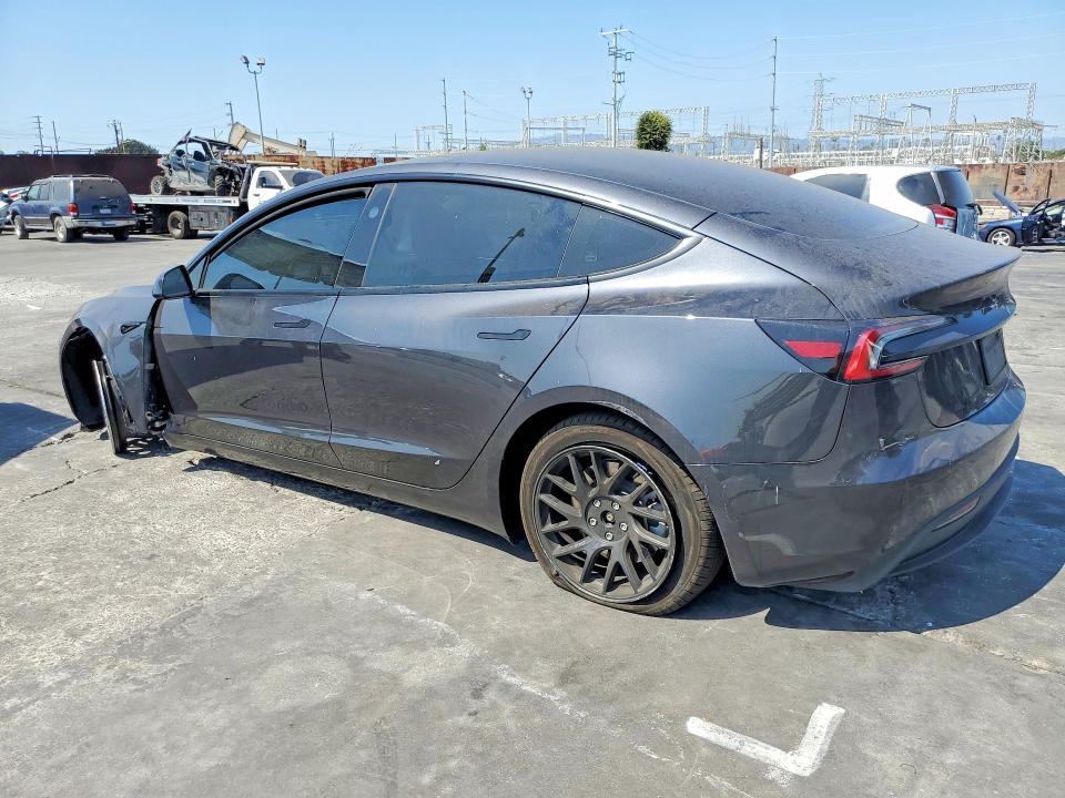 Photo 2 from auction – 2024 TESLA MODEL 3 with VIN 5YJ3E1EAXRF847080