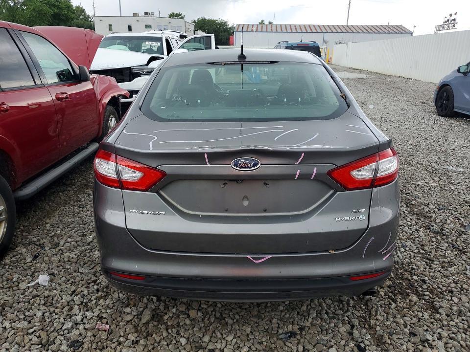 Photo 6 from auction – 2014 FORD FUSION with VIN 3FA6P0LUXER335302