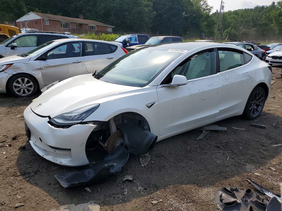 TESLA MODEL 3 2019 with VIN 5YJ3E1EA4KF486614 - Photo from auction