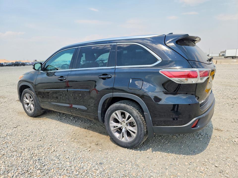 Photo 2 from auction – 2014 TOYOTA HIGHLANDER with VIN 5TDJKRFH5ES036545