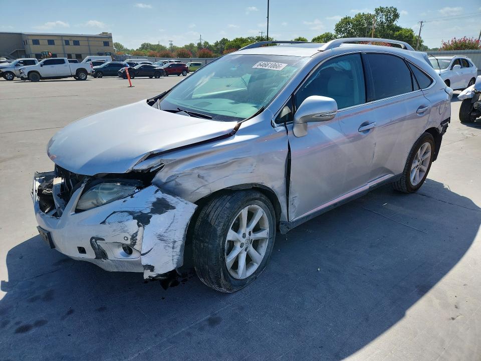 LEXUS RX 2012 with VIN 2T2ZK1BAXCC079292 - Photo from auction