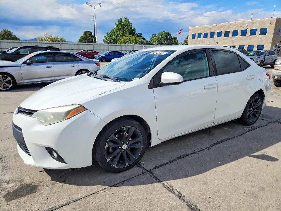 TOYOTA COROLLA 2014 with VIN 5YFBURHE4EP015731 - Photo from auction