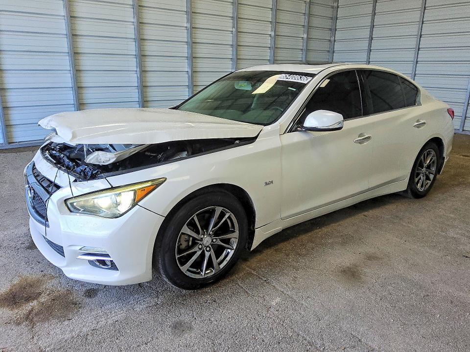 INFINITI Q50 2017 with VIN JN1EV7AP9HM740567 - Photo from auction