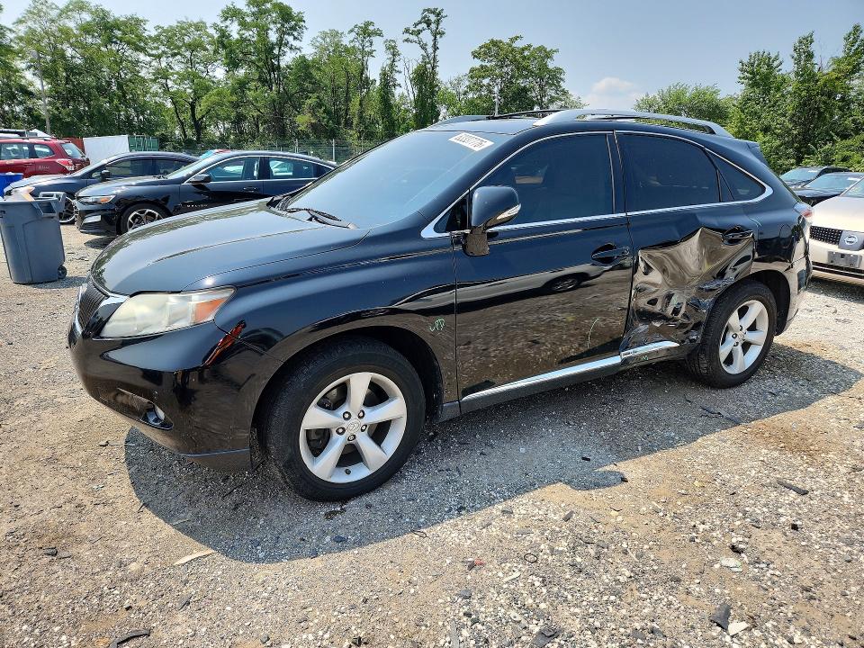 LEXUS RX 2012 with VIN 2T2BK1BA4CC144123 - Photo from auction