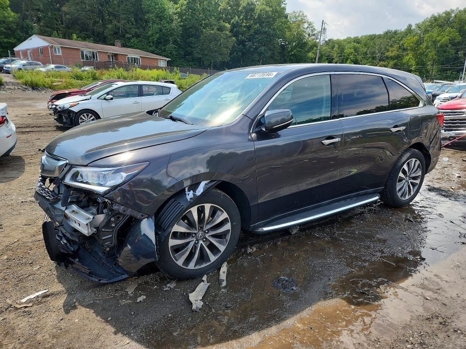 ACURA MDX 2016 с VIN 5FRYD4H4XGB001138 - Снимка от търг