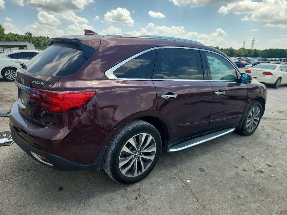 Photo 3 from auction – 2015 ACURA MDX with VIN 5FRYD3H47FB001056