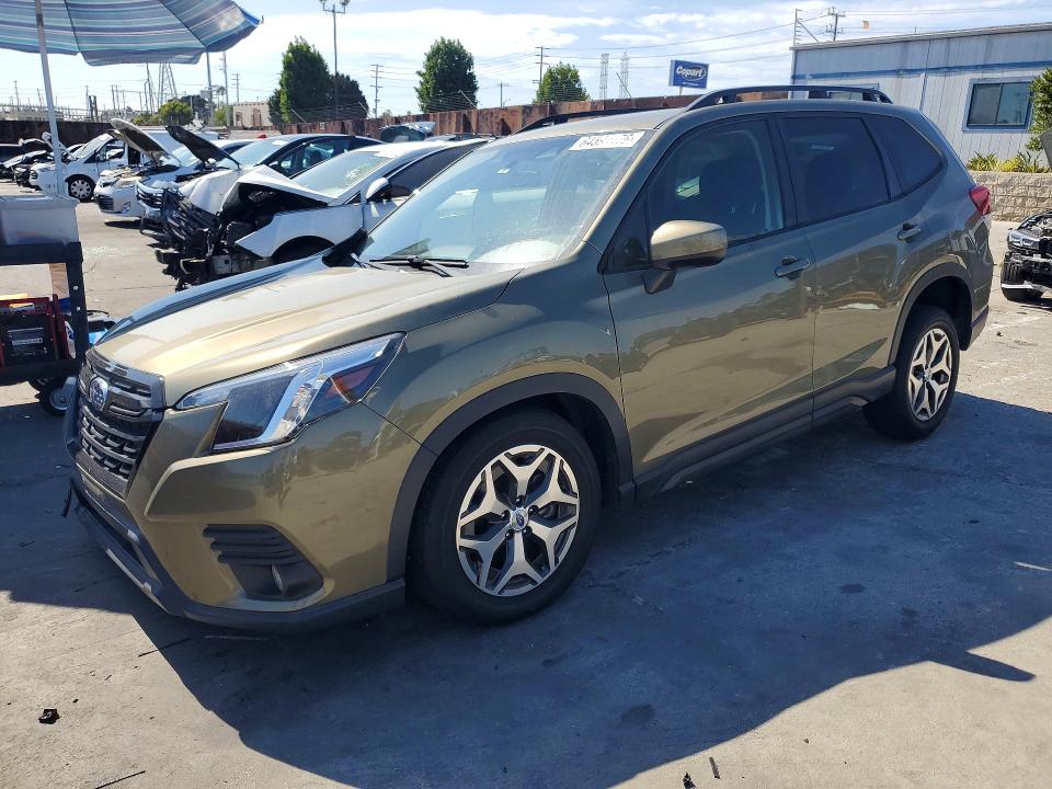 Photo 1 from auction – 2022 SUBARU FORESTER with VIN JF2SKADC0NH466227