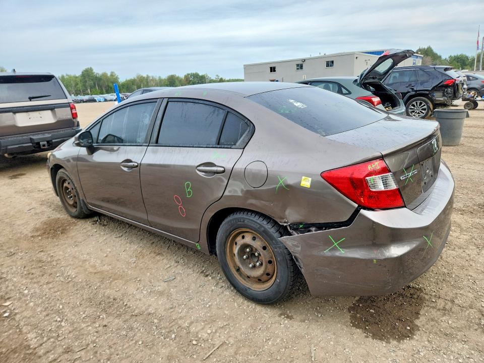 Photo 2 from auction – 2012 HONDA CIVIC with VIN 2HGFB2F45CH043230