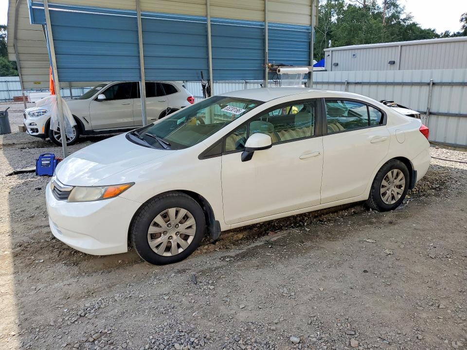 HONDA CIVIC 2012 with VIN 2HGFB2F55CH317082 - Photo from auction