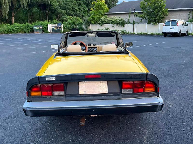Photo 6 from auction – 1983 ALFA ROMEO VELOCE with VIN ZARBA5419D1016838