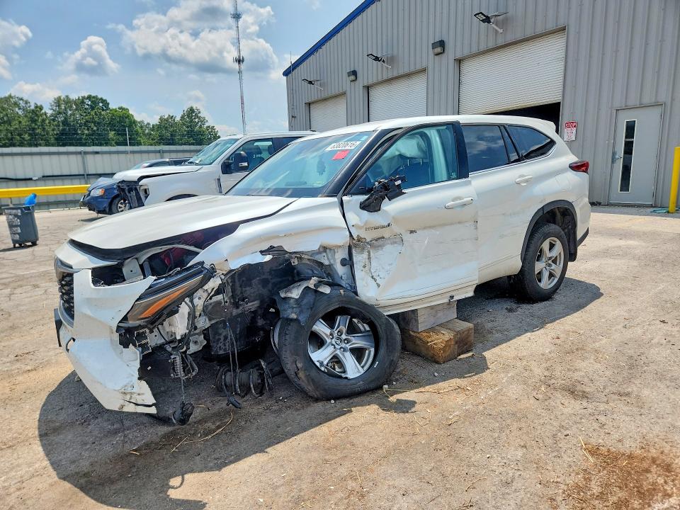 TOYOTA HIGHLANDER 2021 with VIN 5TDBBRCH4MS054185 - Photo from auction