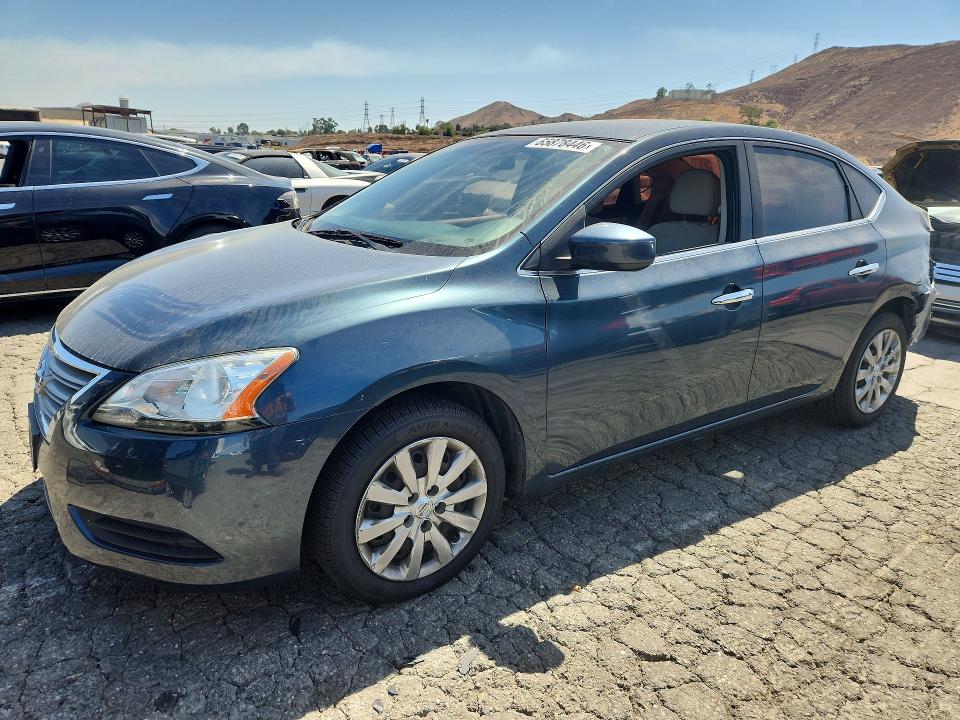 NISSAN SENTRA 2015 with VIN 3N1AB7AP3FY306839 - Photo from auction