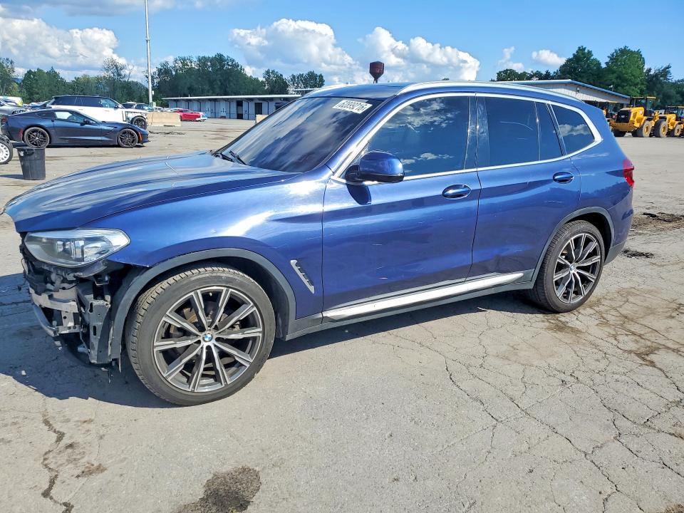 BMW X3 2019 with VIN 5UXTR7C53KLE96756 - Photo from auction