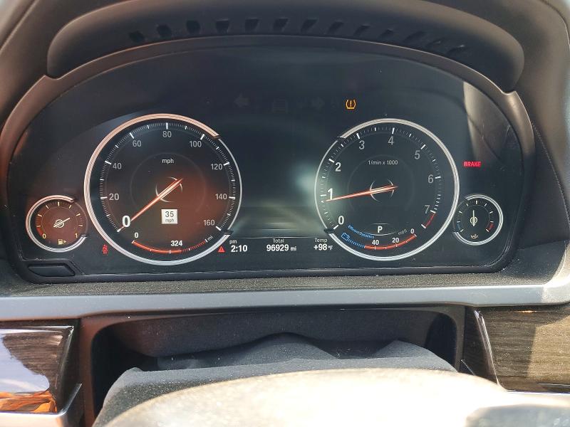 Photo 9 from auction – 2015 BMW 740 with VIN WBAYF4C55FG291818