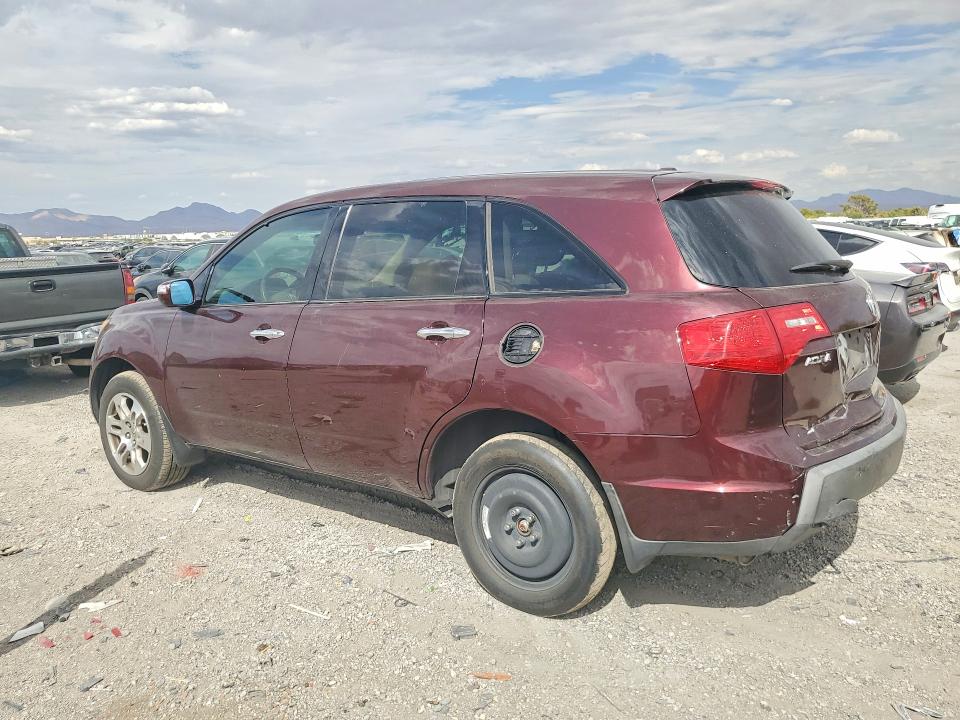 Photo 2 from auction – 2008 ACURA MDX with VIN 2HNYD28308H523585