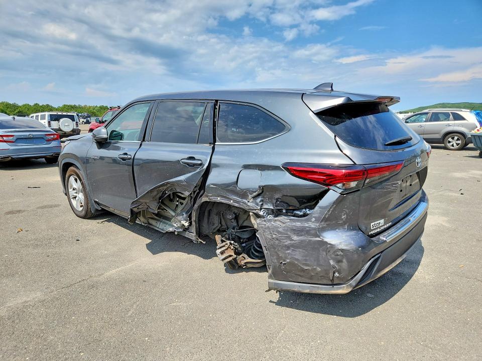 Photo 2 from auction – 2021 TOYOTA HIGHLANDER with VIN 5TDBBRCH6MS516679
