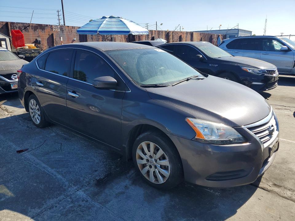 Photo 4 from auction – 2014 NISSAN SENTRA with VIN 1N4AB7AP2EN855981