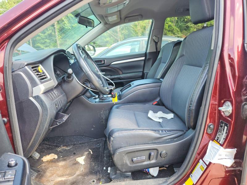 Photo 7 from auction – 2016 TOYOTA HIGHLANDER with VIN 5TDBKRFH3GS235374