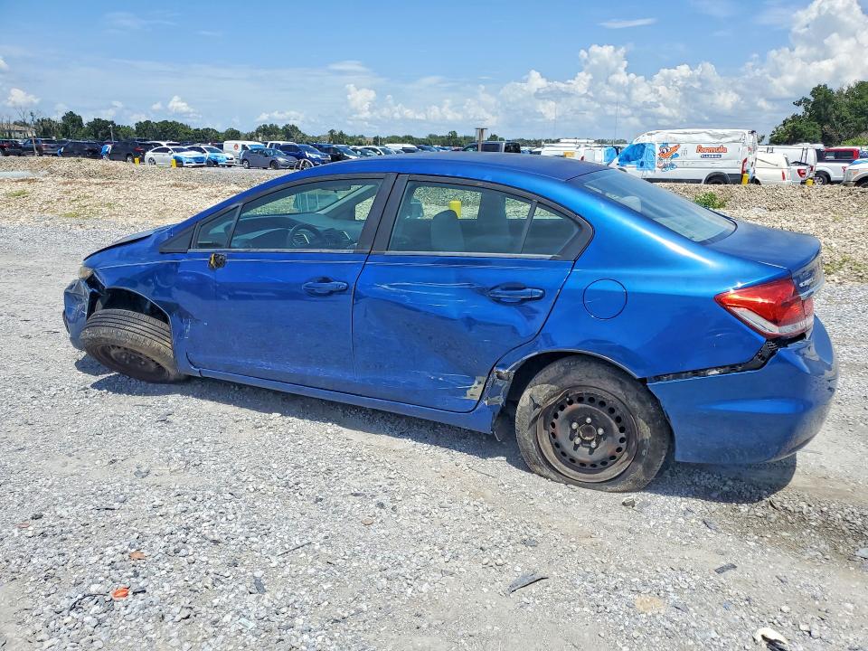 Photo 2 from auction – 2015 HONDA CIVIC with VIN 19XFB2F54FE015037