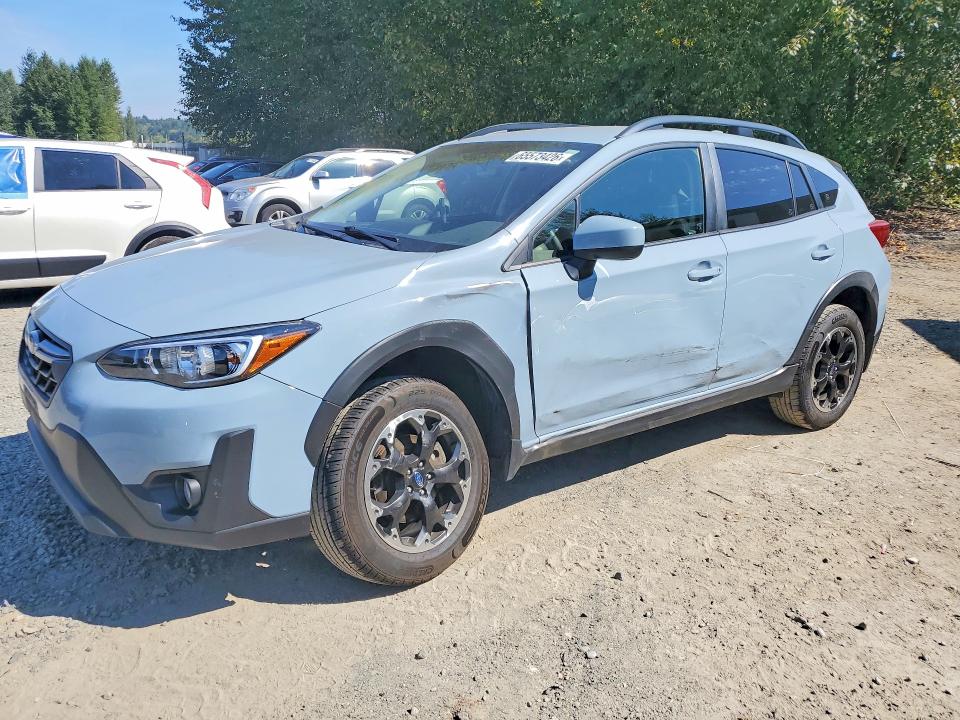 SUBARU CROSSTREK 2021 with VIN JF2GTAPC0MH230206 - Photo from auction