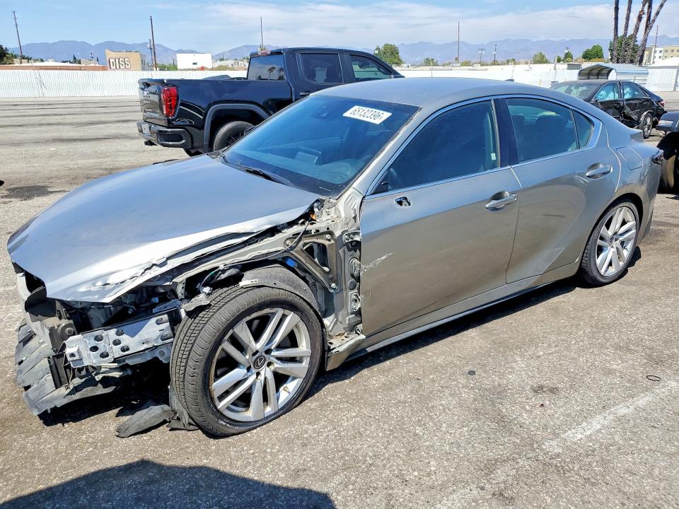 LEXUS IS 2021 with VIN JTHAA1D21M5117094 - Photo from auction