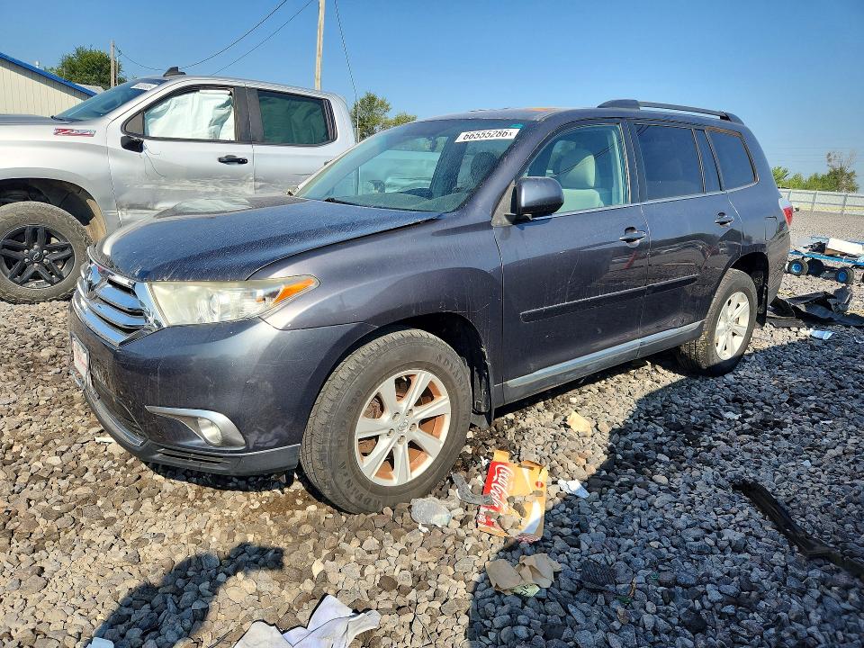 TOYOTA HIGHLANDER 2013 with VIN 5TDBK3EH2DS175775 - Photo from auction