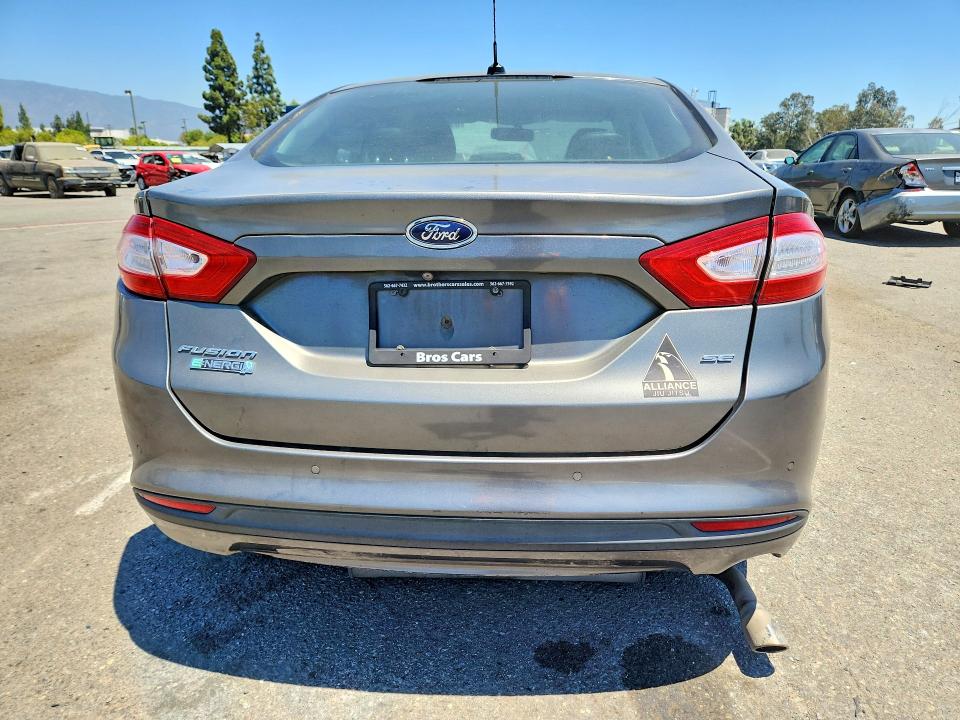 Photo 6 from auction – 2014 FORD FUSION with VIN 3FA6P0PUXER256237