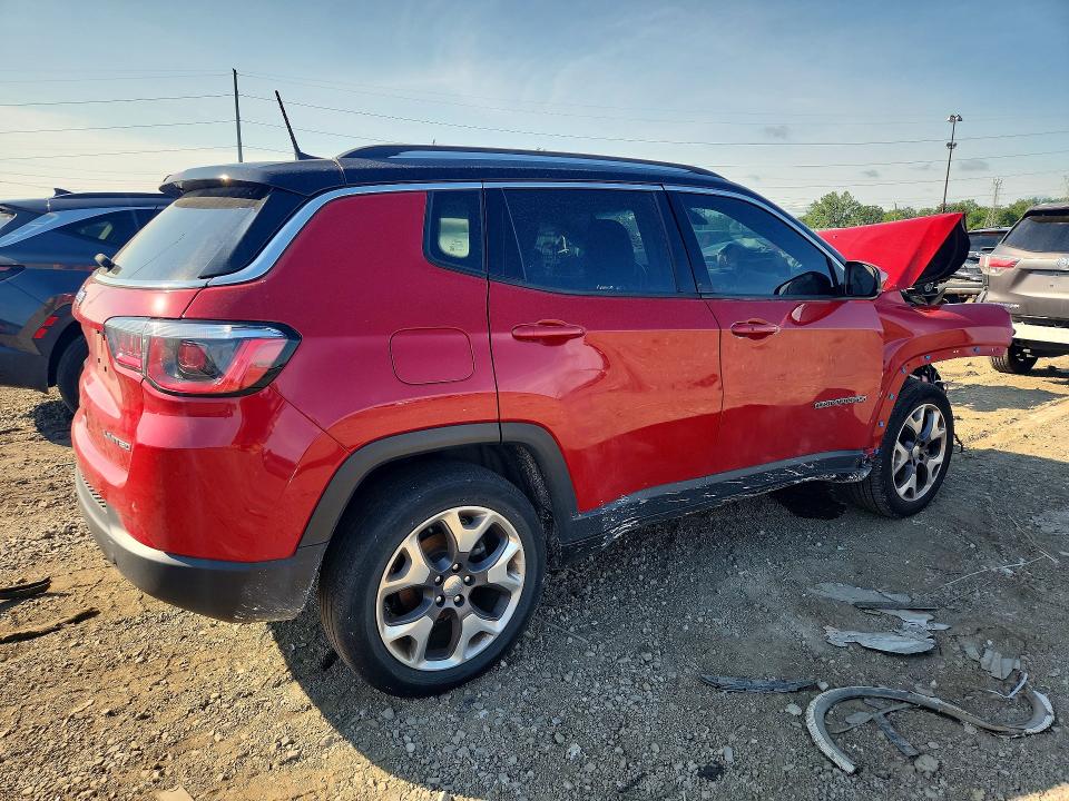 Photo 3 from auction – 2020 JEEP COMPASS with VIN 3C4NJDCB2LT216205