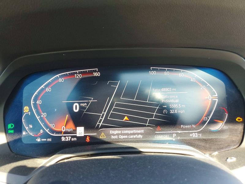 Photo 9 from auction – 2021 BMW X5 with VIN 5UXCR4C04M9G33559