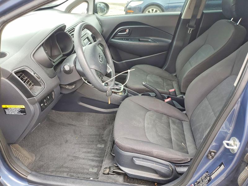 Photo 7 from auction – 2016 KIA RIO with VIN KNADM5A33G6678354