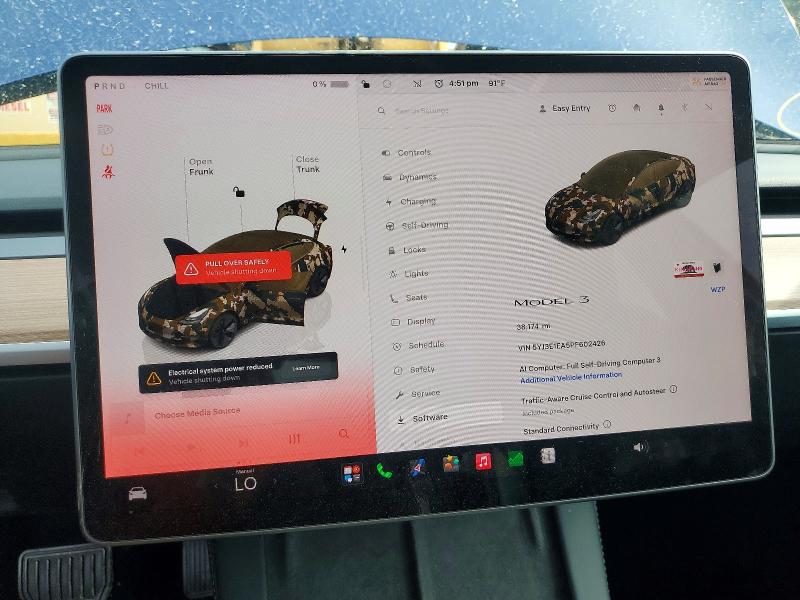 Photo 9 from auction – 2023 TESLA MODEL 3 with VIN 5YJ3E1EA5PF602426