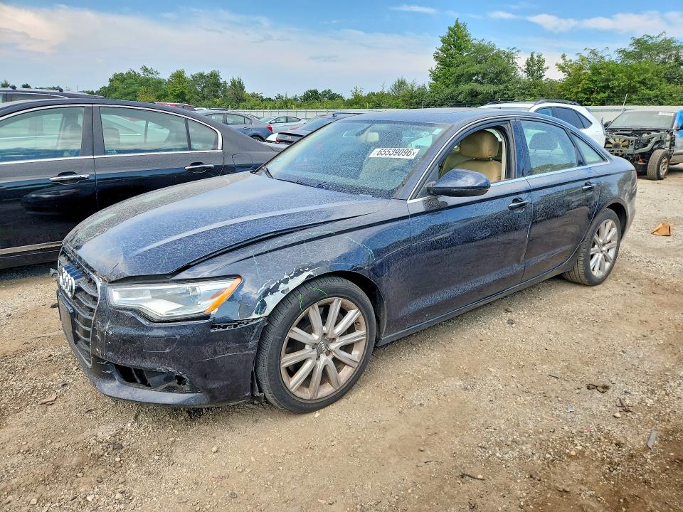 AUDI A6 2014 with VIN WAUGFAFC4EN008145 - Photo from auction