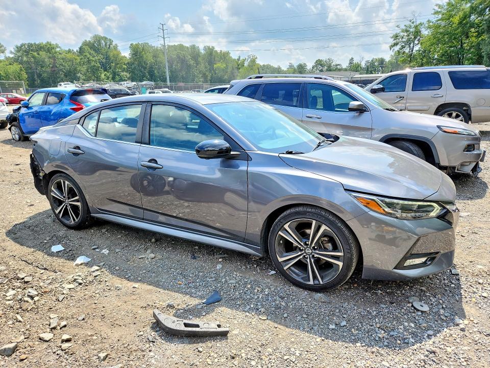 Photo 4 from auction – 2021 NISSAN SENTRA with VIN 3N1AB8DV6MY202892