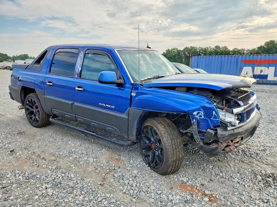 Photo 4 from auction – 2003 CHEVROLET AVALANCHE with VIN 3GNEC13TX3G281112