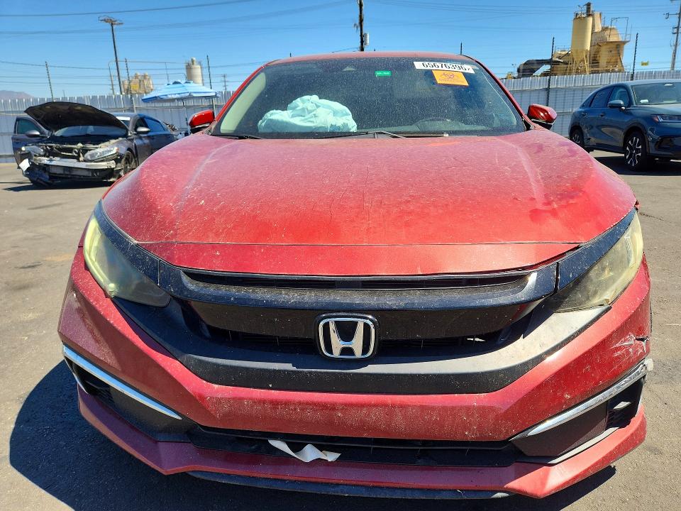 Photo 5 from auction – 2020 HONDA CIVIC with VIN 19XFC2F69LE005508