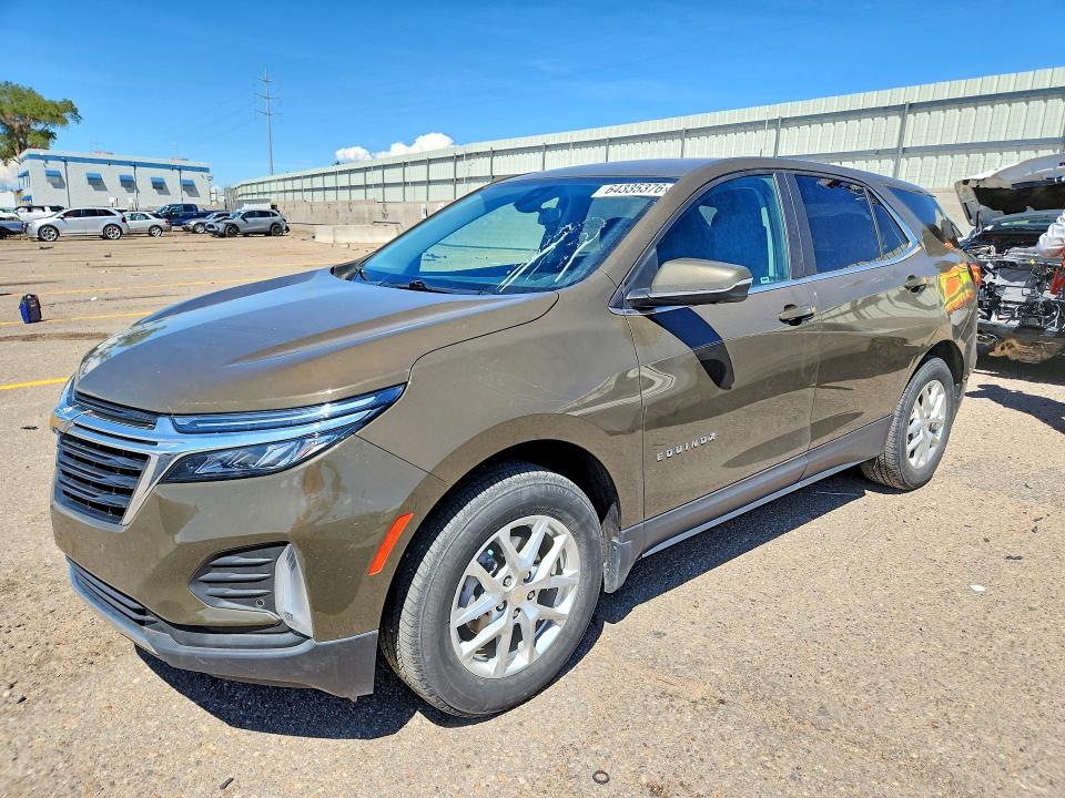 CHEVROLET EQUINOX 2023 с VIN 3GNAXUEG3PL176882 - Снимка от търг