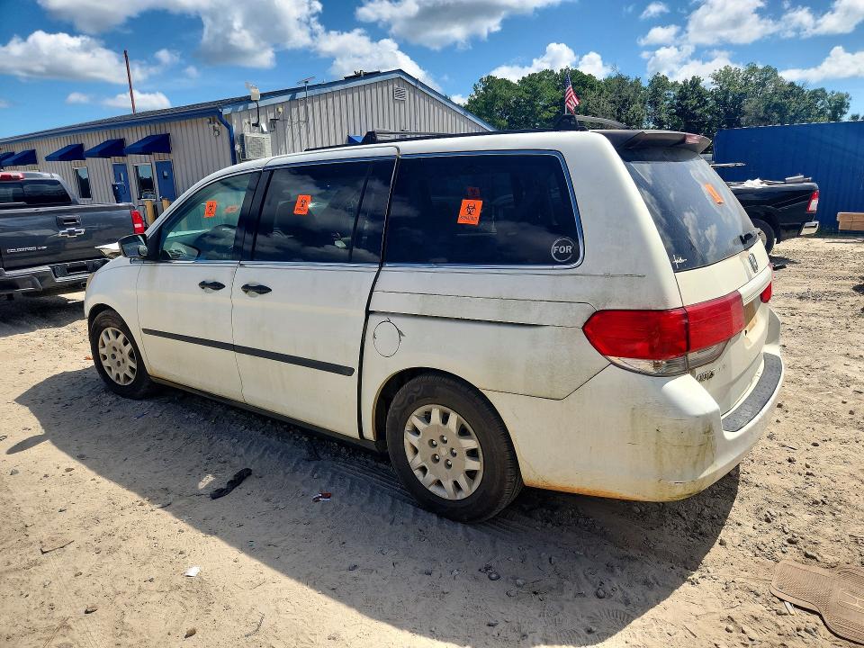 Photo 2 from auction – 2010 HONDA ODYSSEY with VIN 5FNRL3H21AB034277