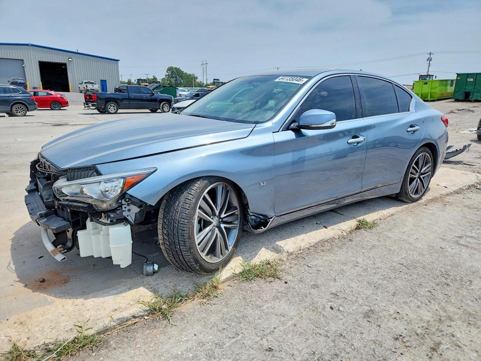 INFINITI Q50 2014 with VIN JN1BV7ARXEM695901 - Photo from auction