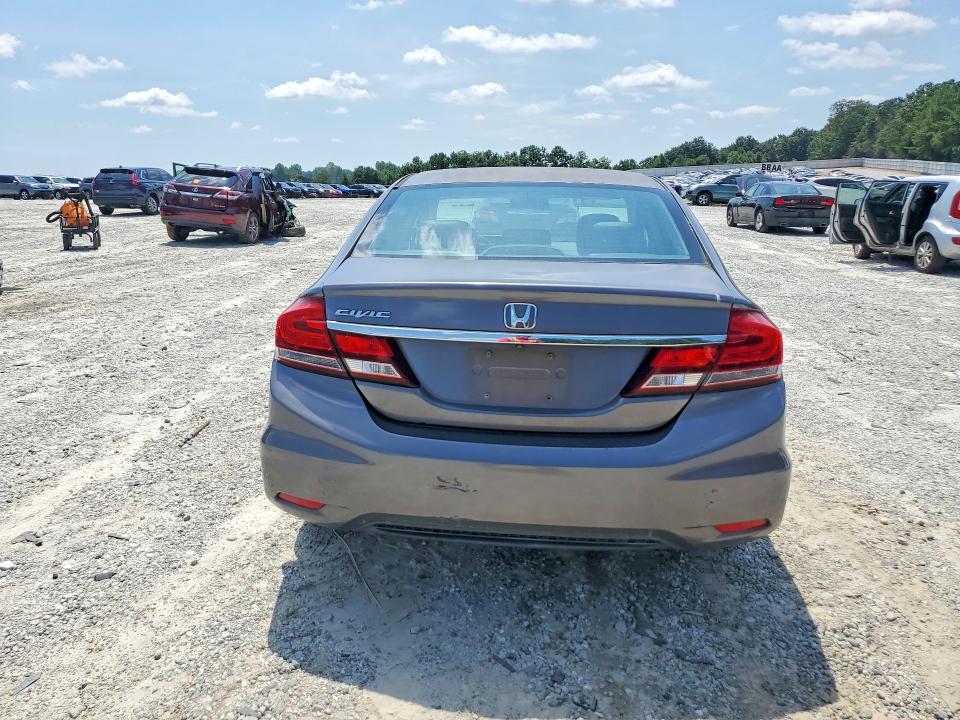 Photo 6 from auction – 2014 HONDA CIVIC with VIN 19XFB2F93EE050623