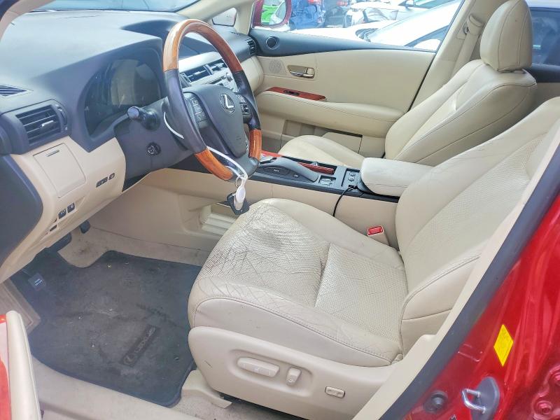 Photo 7 from auction – 2011 LEXUS RX with VIN 2T2BK1BA2BC087161