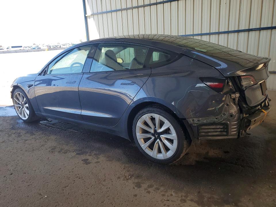 Photo 2 from auction – 2022 TESLA MODEL 3 with VIN 5YJ3E1EAXNF371228