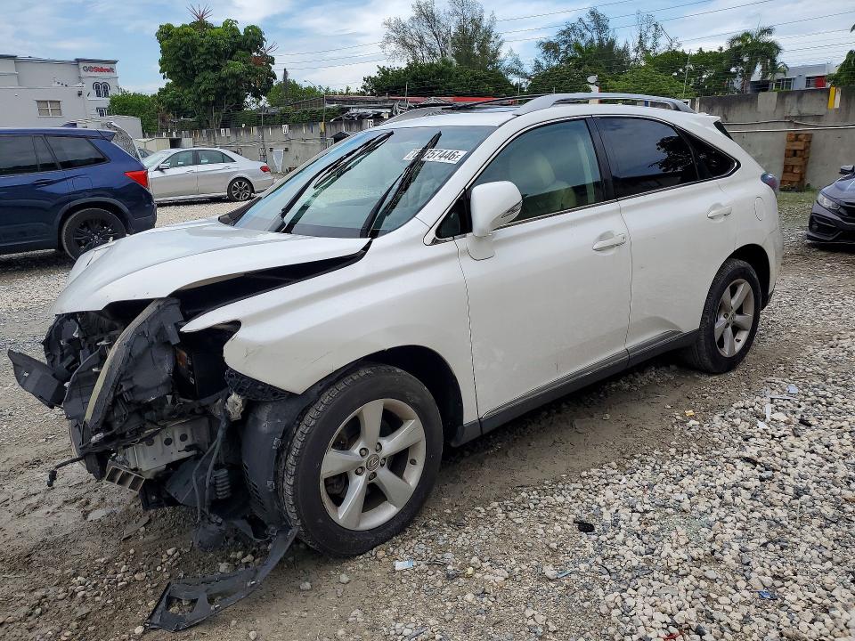LEXUS RX 2012 with VIN 2T2ZK1BA4CC074363 - Photo from auction