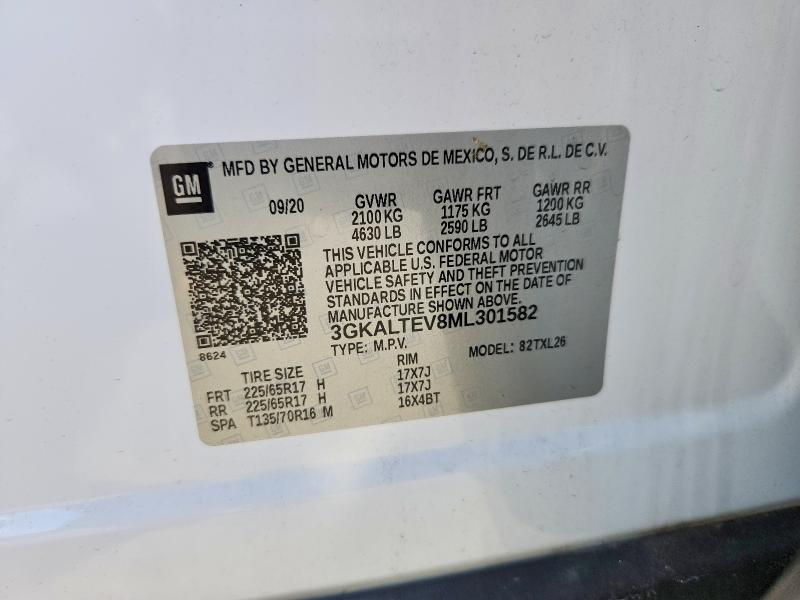 صورة رقم 14 من المزاد - 2021 GMC TERRAIN مع VIN 3GKALTEV8ML301582