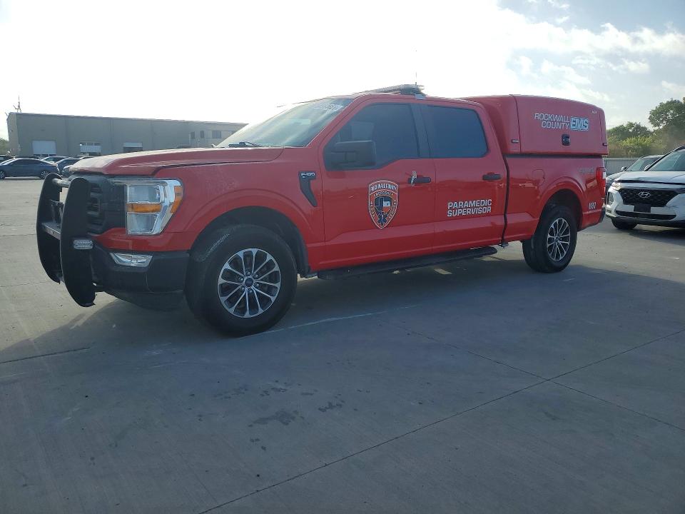 FORD F150 2021 with VIN 1FTFW1E50MKD02160 - Photo from auction