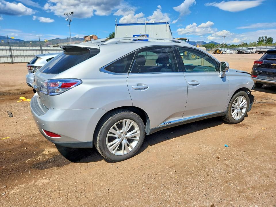 Photo 3 from auction – 2010 LEXUS RX with VIN JTJBC1BA8A2031768