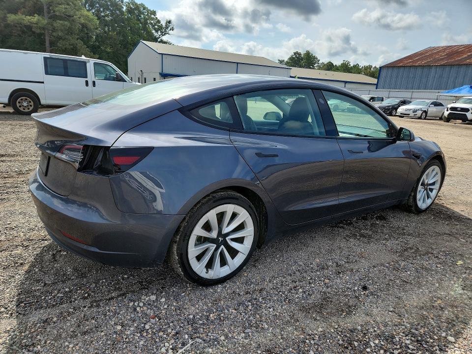 Photo 3 from auction – 2022 TESLA MODEL 3 with VIN 5YJ3E1EA3NF287784