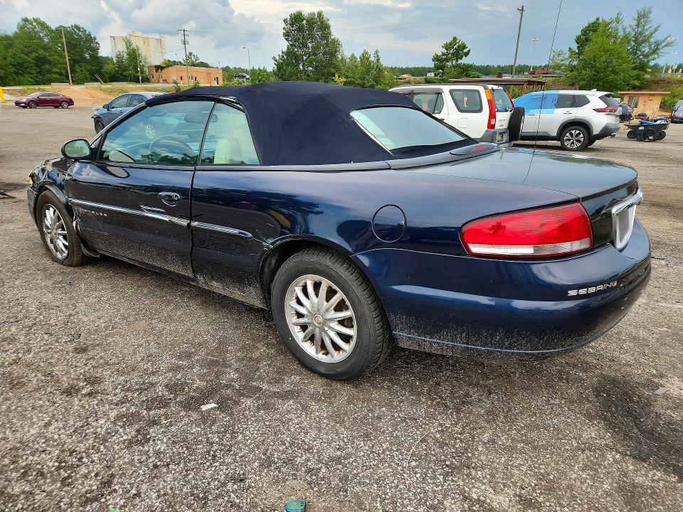Photo 2 from auction – 2001 CHRYSLER SEBRING with VIN 1C3EL65U41N626414